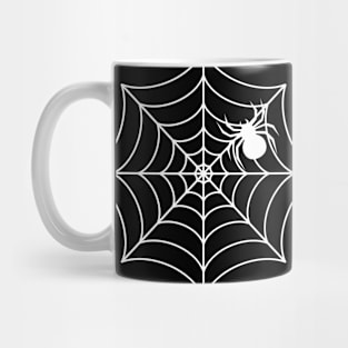 Spider Web Minimal Design by MinimalDM Mug